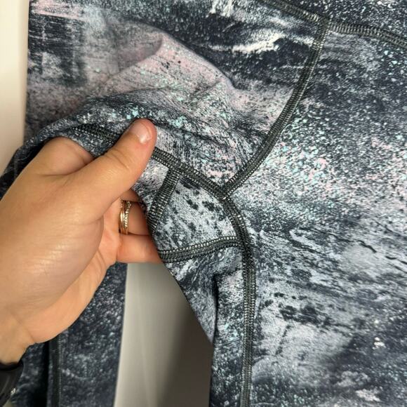 Lululemon Wunder Under High-Rise 25" Full-On Luxtreme Azurite Seashell Multi - Picture 3 of 6